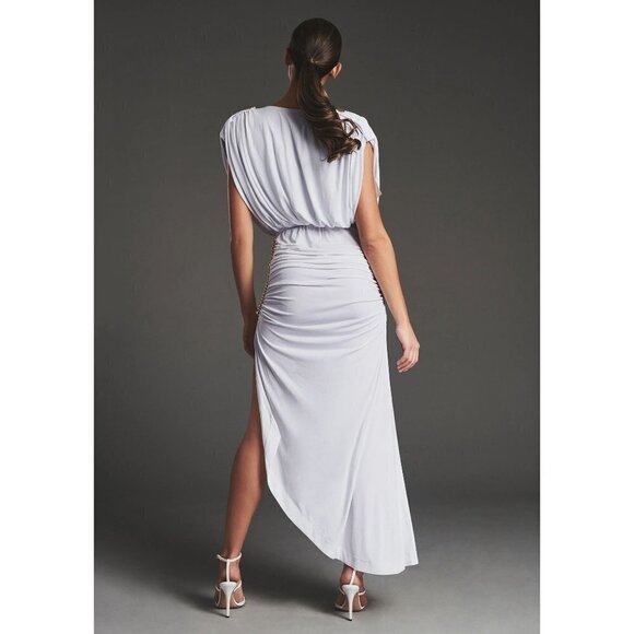 Retrofete Florence Reversible Maxi Dress in White Small New Gown Dress - Picture 12 of 16